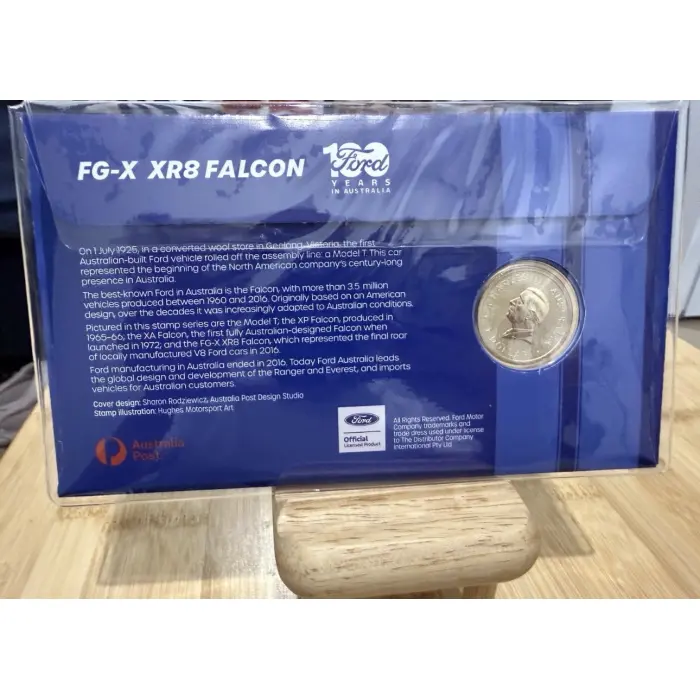 2026 $1 Ford Model-T PNC + 2026 $1 Ford Falcon FG-X XR8 2014 PNC Melbourne ANDA