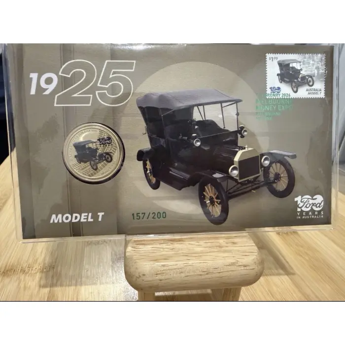 2026 $1 Ford Model-T PNC + 2026 $1 Ford Falcon FG-X XR8 2014 PNC Melbourne ANDA