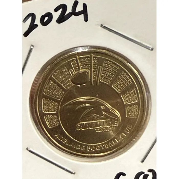 CIRC $1 AFL - the Adelaide Crows. 