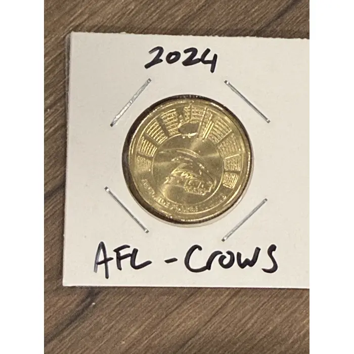 CIRC $1 AFL - the Adelaide Crows. 