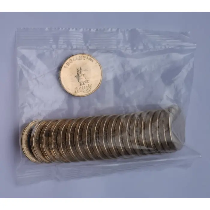 2024 $1 Bluey Dollarbuck (Bingo design) Till Coin bag (20 x $1 Coins)