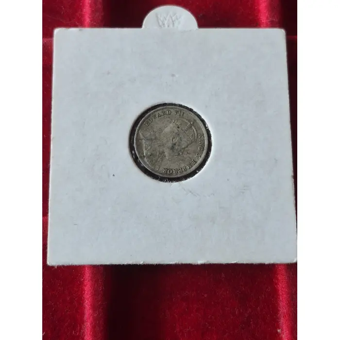 1909 10 CENT CEYLON (SILVER)