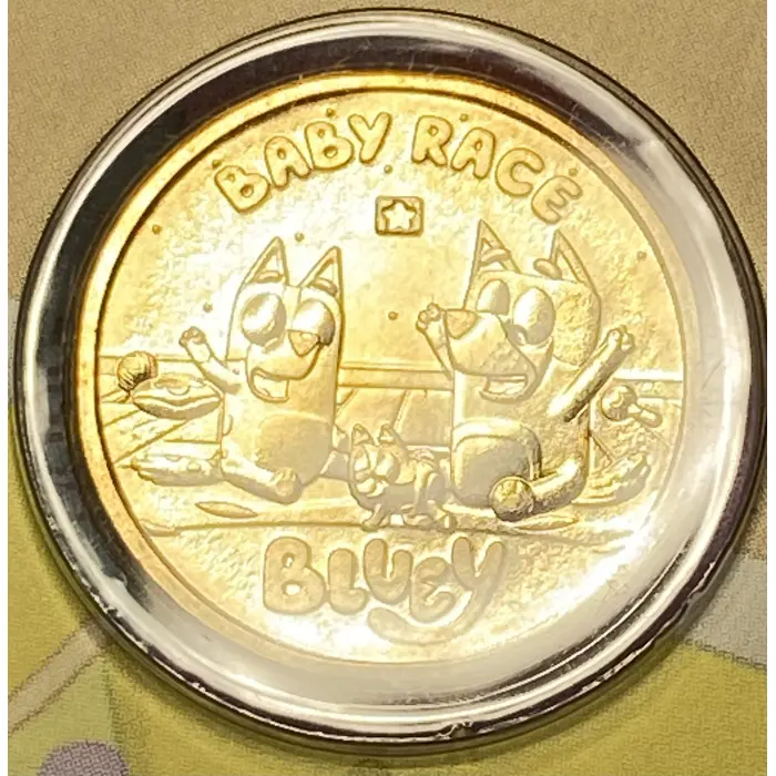 5 x 2026 $2 PRIVY MARK BLUEY COINS - FULL SET