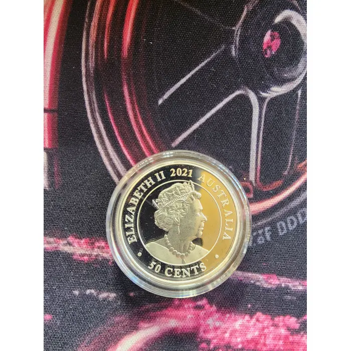 2021 Perth Mint Dreaming Down under Kangaroo" 1/2 oz silver proof coin