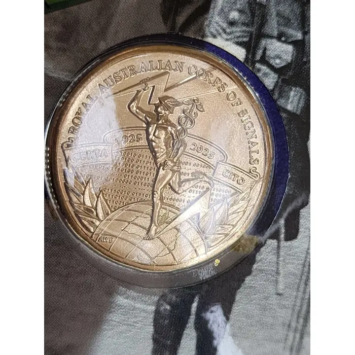 Australia Centenary of Royal Australian Corps of Signals 2025 $1 