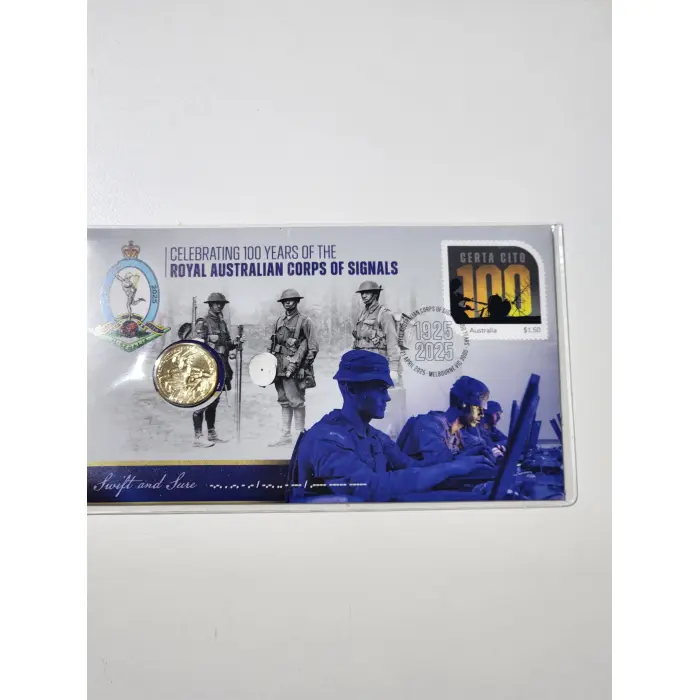 Australia Centenary of Royal Australian Corps of Signals 2025 $1 
