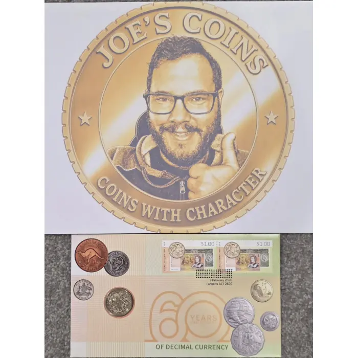 2026 60 years of decimal currency PNC $1 - 7k MINTAGE