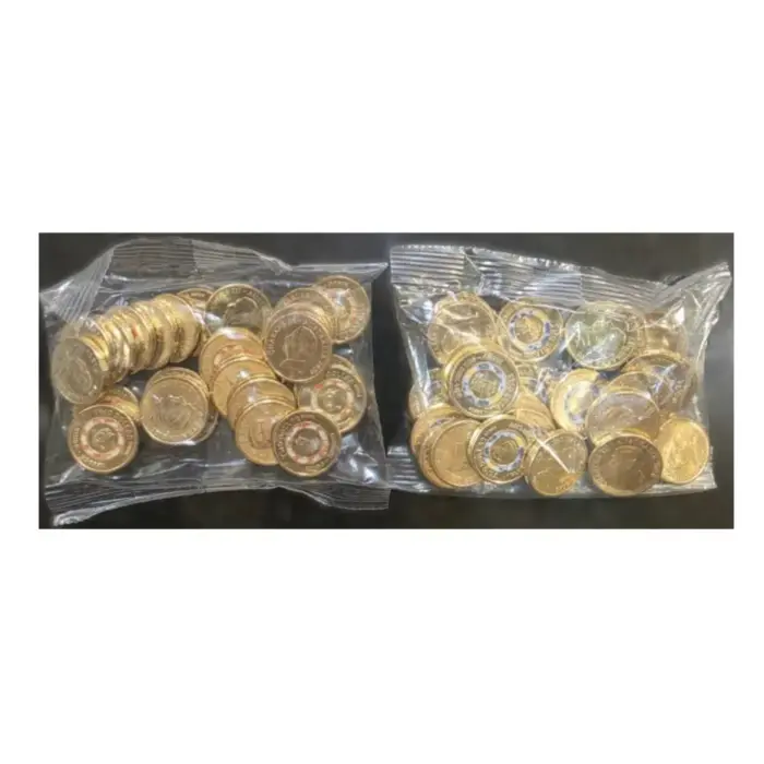 2026 $2 Bingo & Bluey Pair Of UNC RAM Mint Bags (50x $2 coins total)