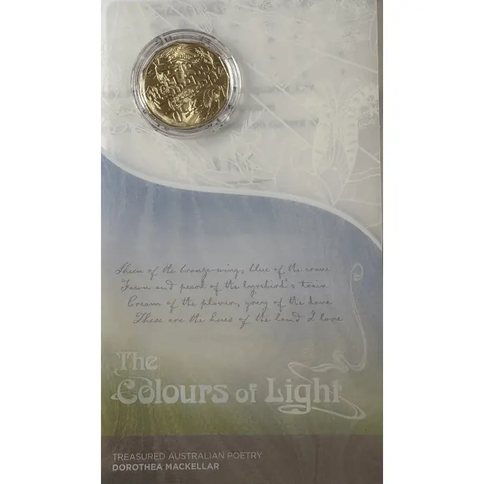 2025 50 CENT DOROTHEA MACKELLAR TREASURED AUSTRALIAN POETRY 3 COIN BOXED SET
