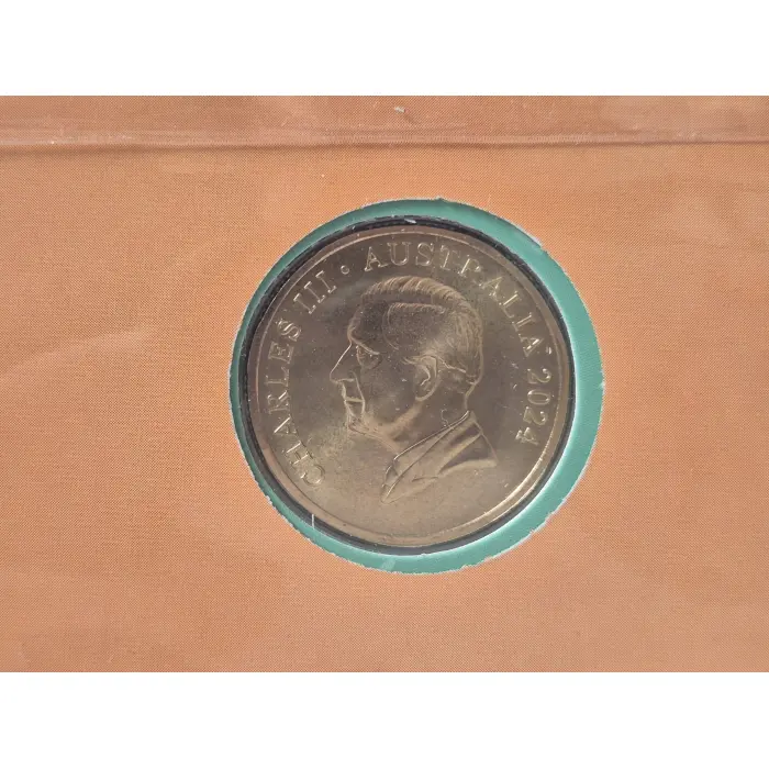 2024 $1 Coloured Bluey Coin Limited Edition PNC