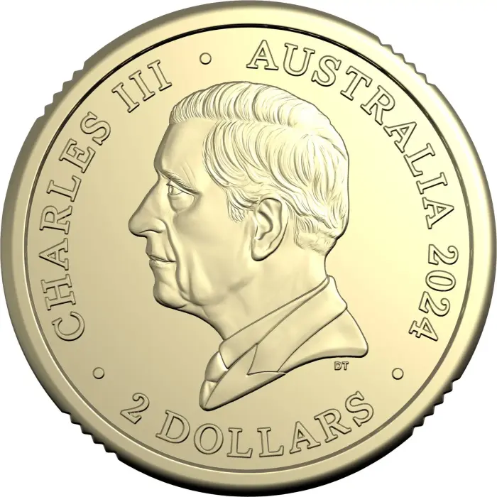Royal Australian Mint 2024 Australian Paralympic Team $2 Coloured Uncirculated C