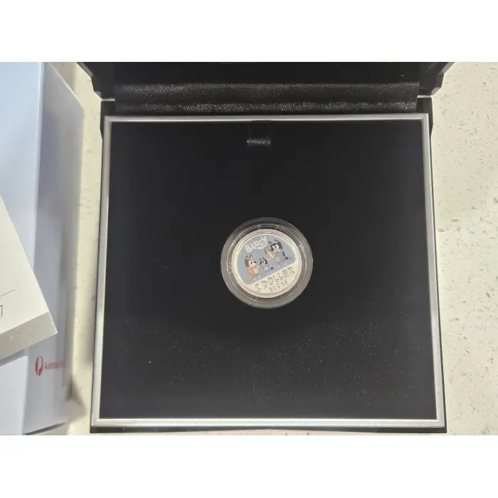 2026 $2 Bluey Coloured Silver Proof Coin | 12,000 Mintage