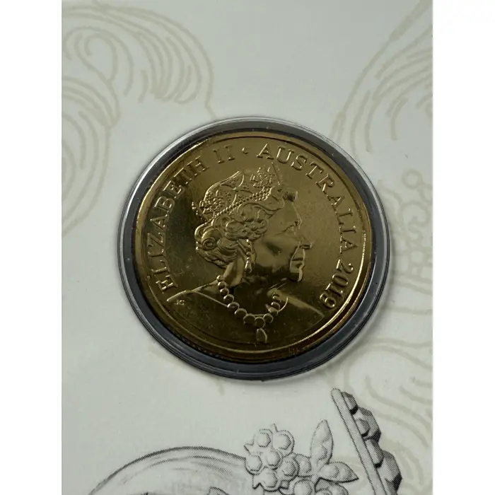 2019 A New Effigy Era 6th Portrait $1 Uncirculated Coin on Card