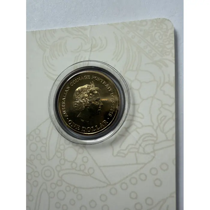 2019 A New Effigy Era 6th Portrait $1 Uncirculated Coin on Card