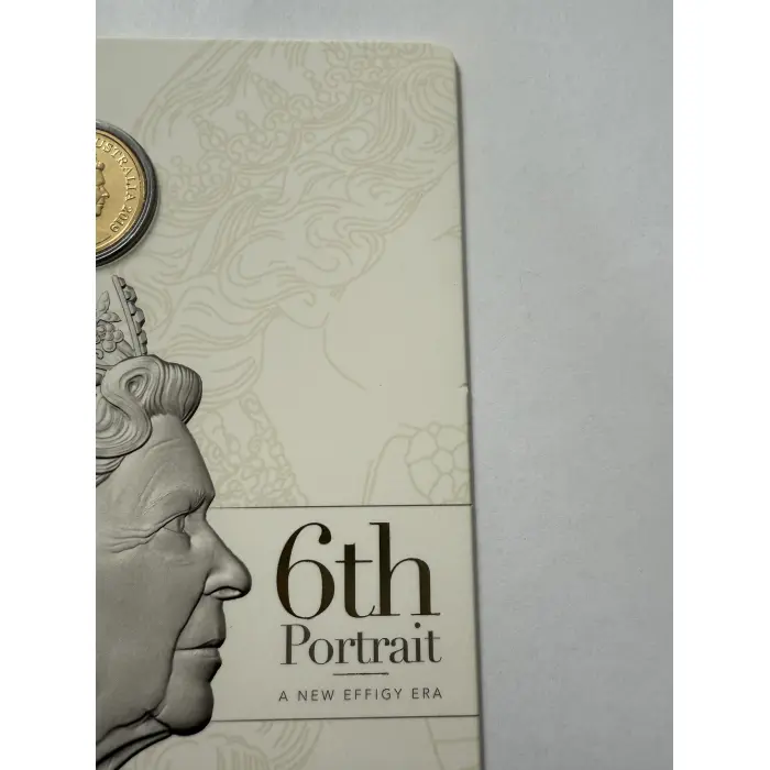 2019 A New Effigy Era 6th Portrait $1 Uncirculated Coin on Card