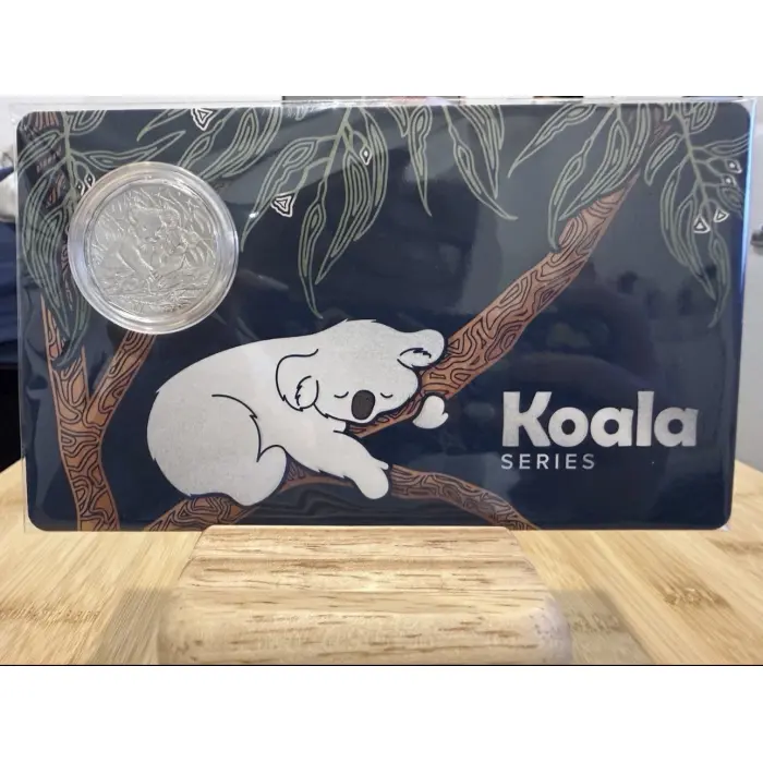 2025 Koala Series Uncirculated 50 Cent Coin in Card Low Mintage 15,000