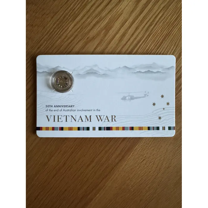 2023 $2 50TH ANNIVERSARY END OF VIETNAM WAR C MINT CARDED COIN