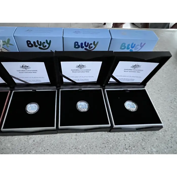 2026 $2 Bluey Silver Proof coin!