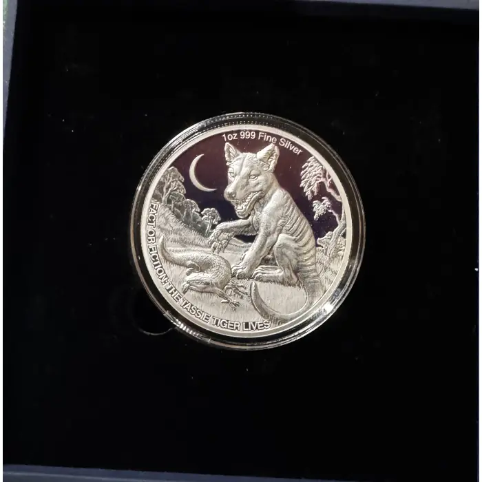 2025 $2 Fact or Fiction Tassie Tiger 1oz Silver Coin - Low Coa 18/300