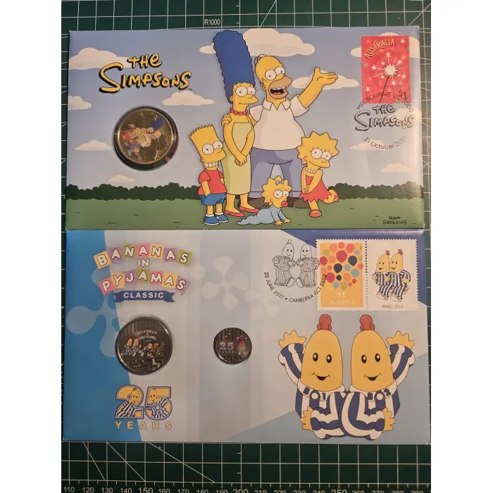 Simpson's and bananas in pyjamas pnc's 