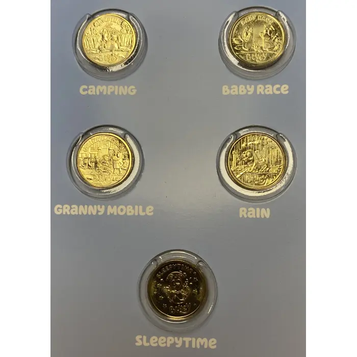 2026 Bluey $2 7 coin set in presentation folder 