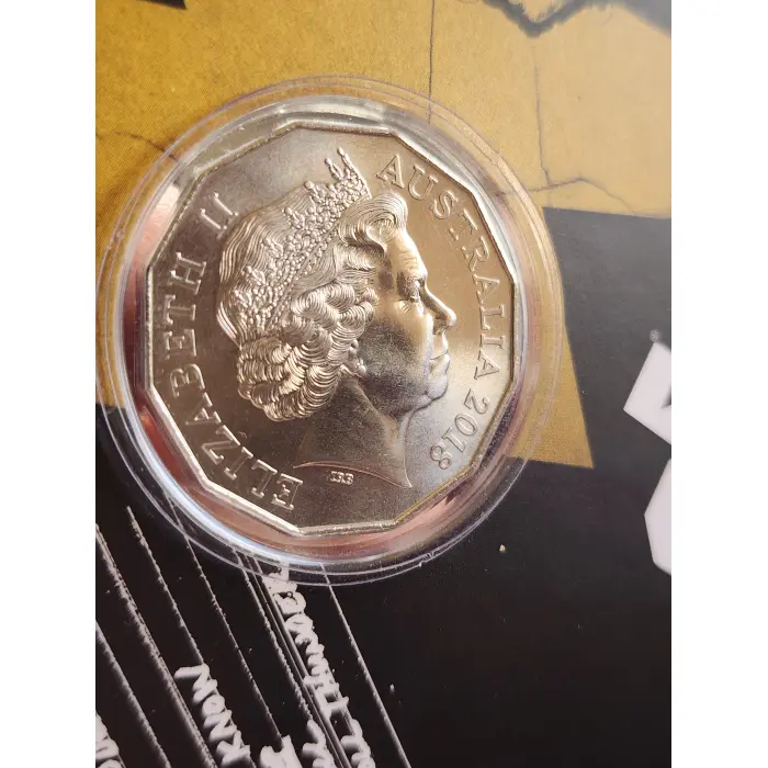 ACDC 2018 Australian 50 cent