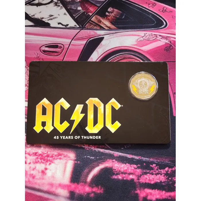 ACDC 2018 Australian 50 cent