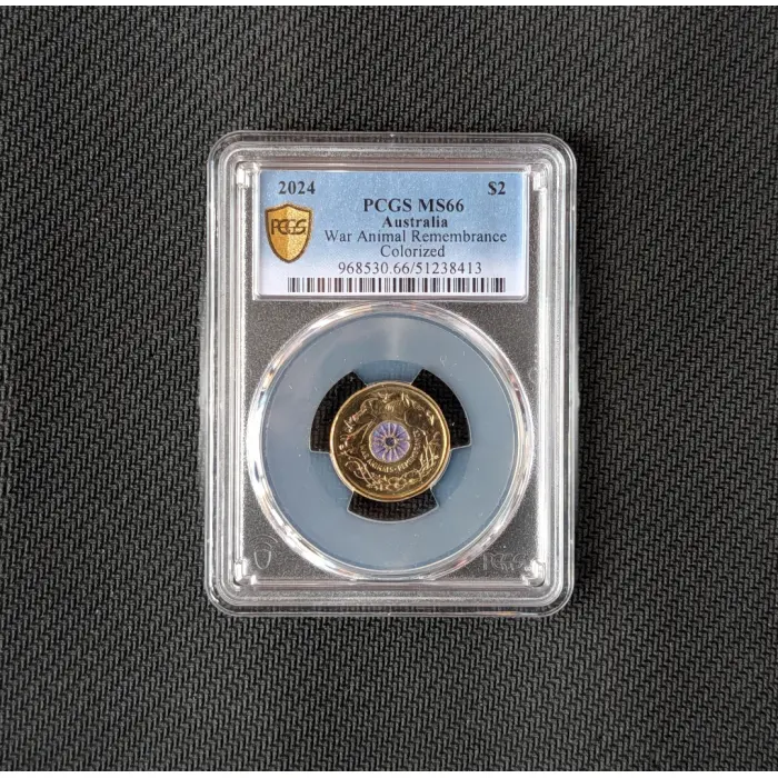 2024 MS66 War Animal Remembrance $2 PCGS