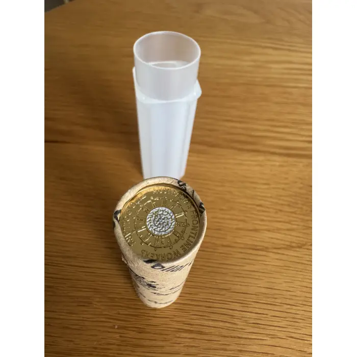 2022 $2 AUSTRALIAN FRONTLINE WORKERS Official RAM Roll  in protective tube