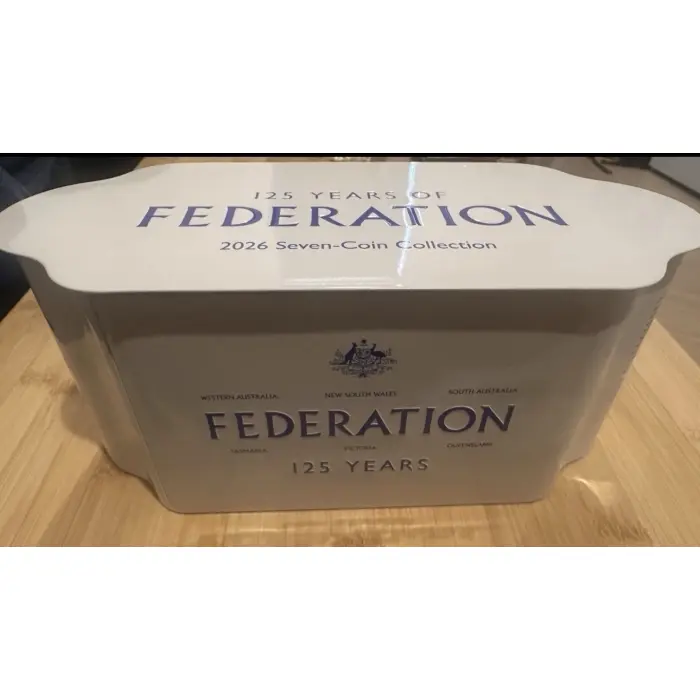 2026 Seven-Coin Uncirculated Collection - 125 Years of Federation