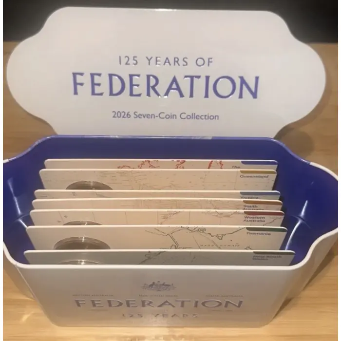 2026 Seven-Coin Uncirculated Collection - 125 Years of Federation