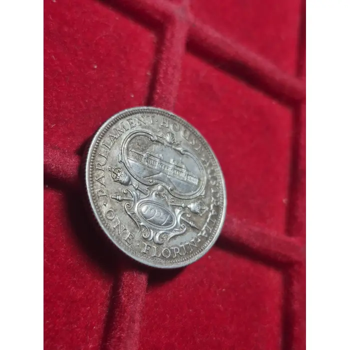 1927 PARLIAMENT HOUSE FLORIN 