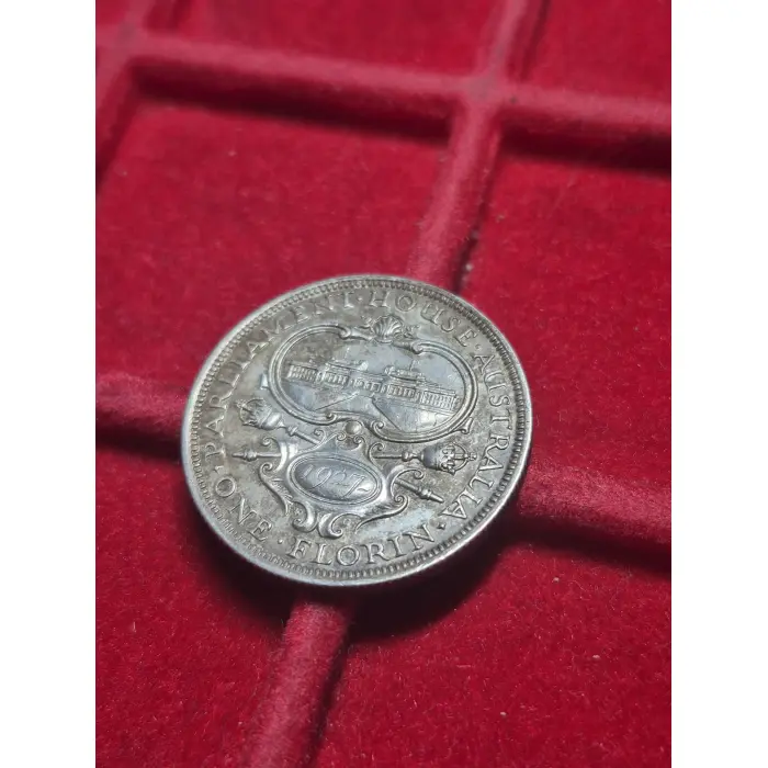1927 PARLIAMENT HOUSE FLORIN 