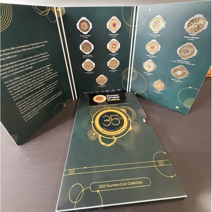2023 RAM $2 - 35TH ANNIVERSARY OF THE $2 COIN - 14 COIN SET