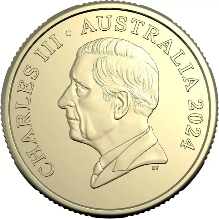 Bingo Buck 2024 One Dollar Coin Dollarbuck Bluey Show $1 Australia - New UNC