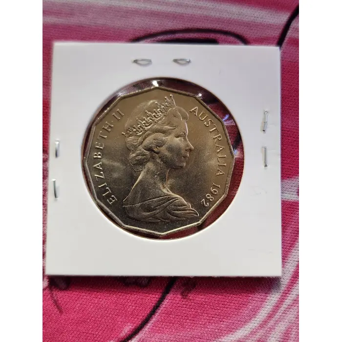 Commonwealth games 50c 1982