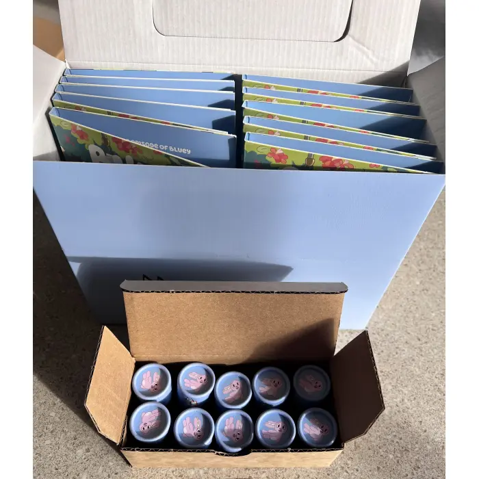 BIN 2026 ‘BLUEY’ Coin Folder opened sets + FREE till coins!