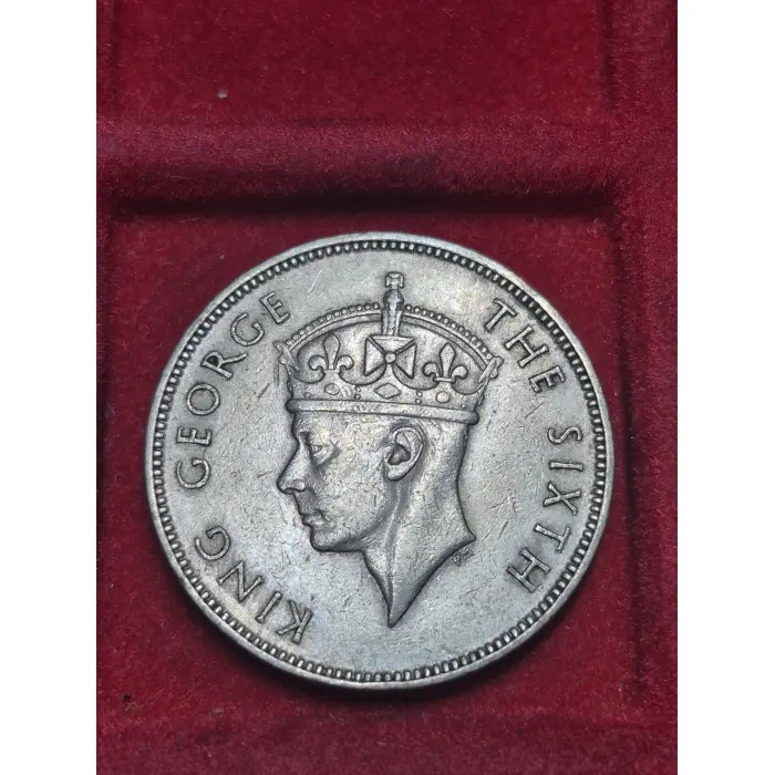 1950 ONE RUPEE MAURITIUS 🇲🇺 