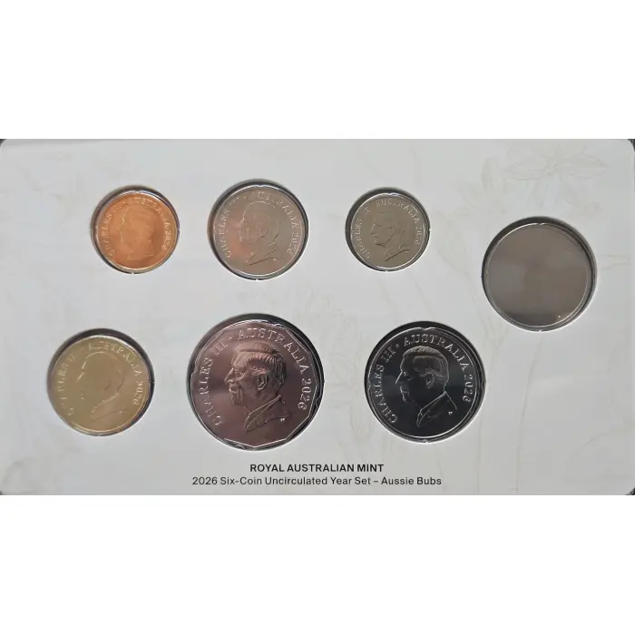 AUSSIE BUBS 2026 UNCIRCULATED COIN SET