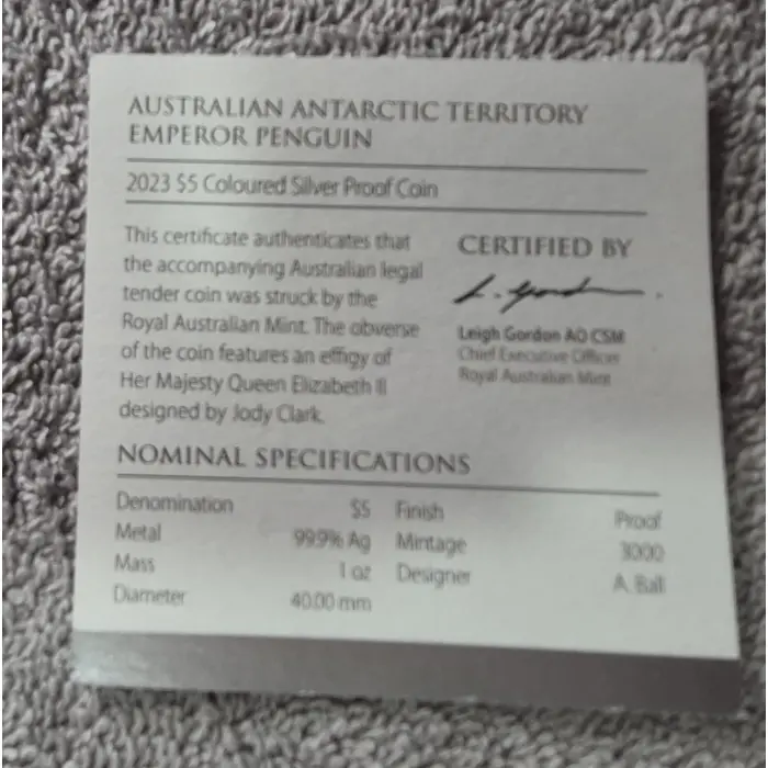 2023 Emperor Penguin 🐧 