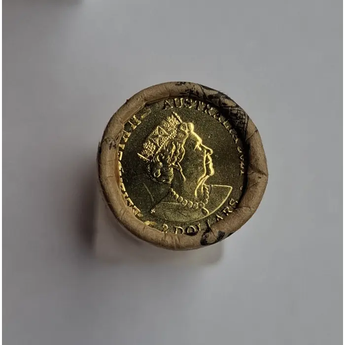 2021 $2 Indigenous Military Service - Premium H/T Coloured Mint Roll (25 Coins)