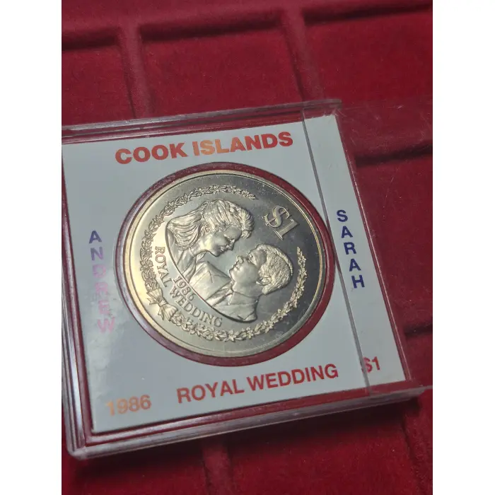 1986 CROWN ROYAL WEDDING COOK ISLANDS 🇨🇰 