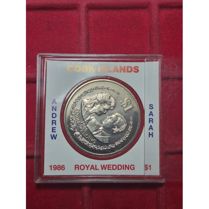 1986 CROWN ROYAL WEDDING COOK ISLANDS 🇨🇰 