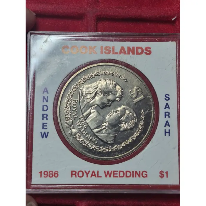 1986 CROWN ROYAL WEDDING COOK ISLANDS 🇨🇰 