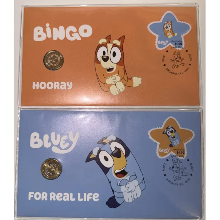 2026 Bluey & Bingo $2 PNC set