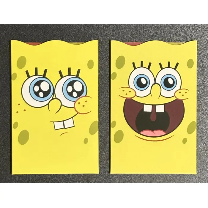 SPONGEBOB  SQUAREPANTS 1st and 2nd EDITION 1 gram 99.99% pure GOLD BARS 