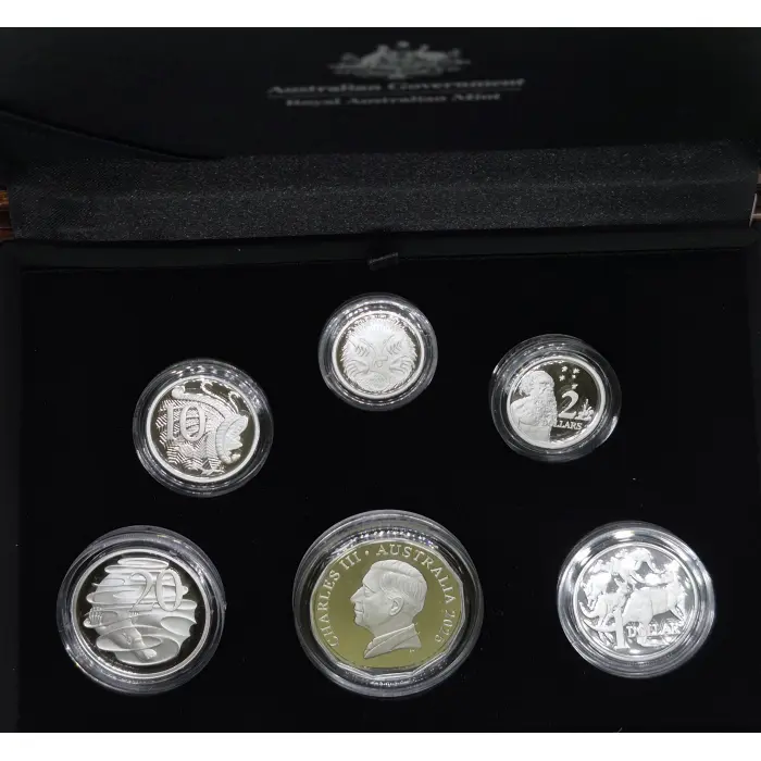 2025 HM King Charles Silver Proof Set
