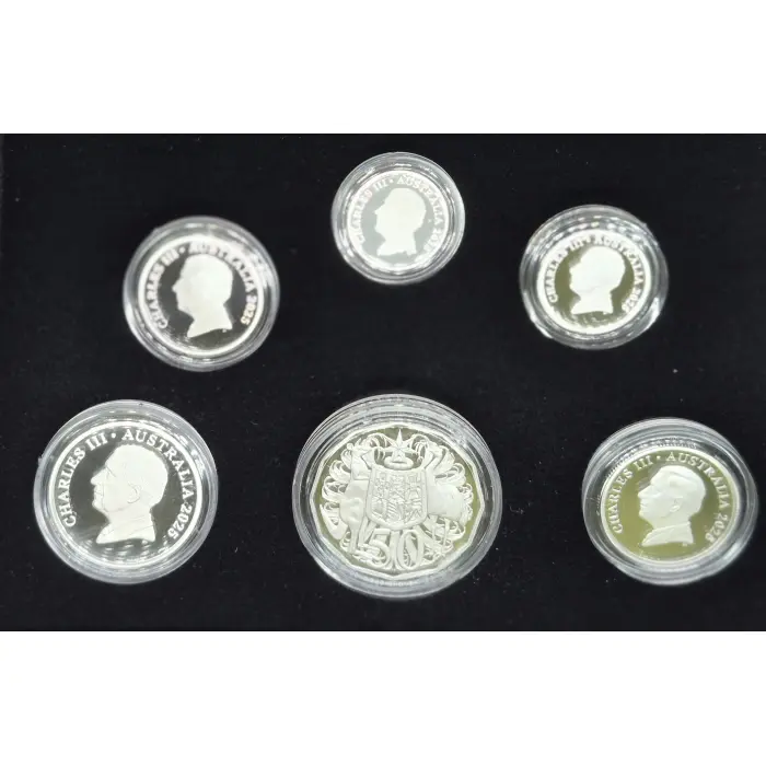 2025 HM King Charles Silver Proof Set