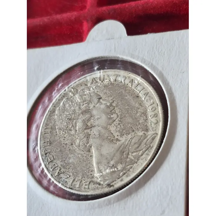 $10 Australian 1982 XII Commonwealth Games Commemorative Silver Coin