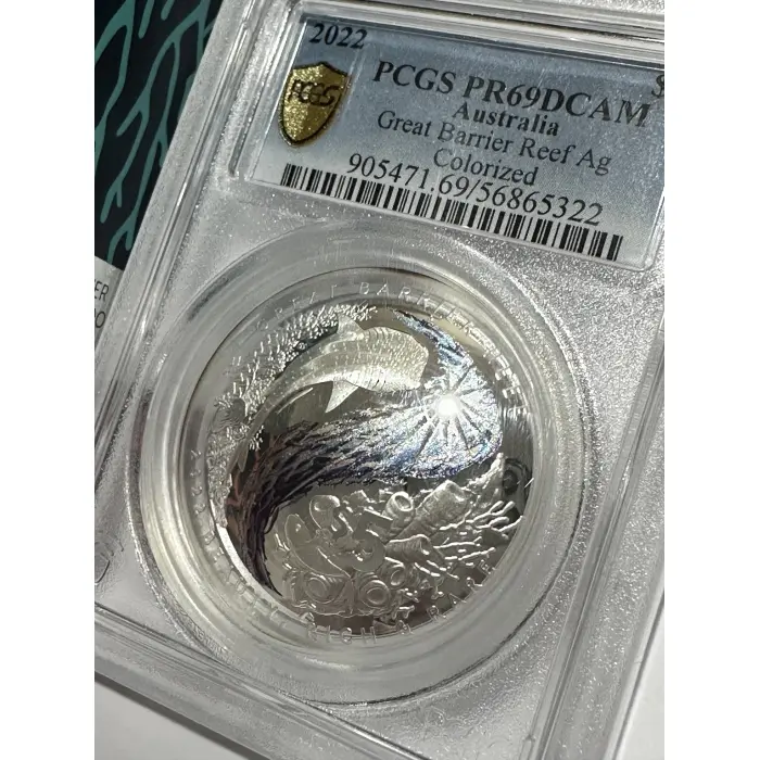 Beauty Rich & Rate Great Barrier Reef Graded Coin 